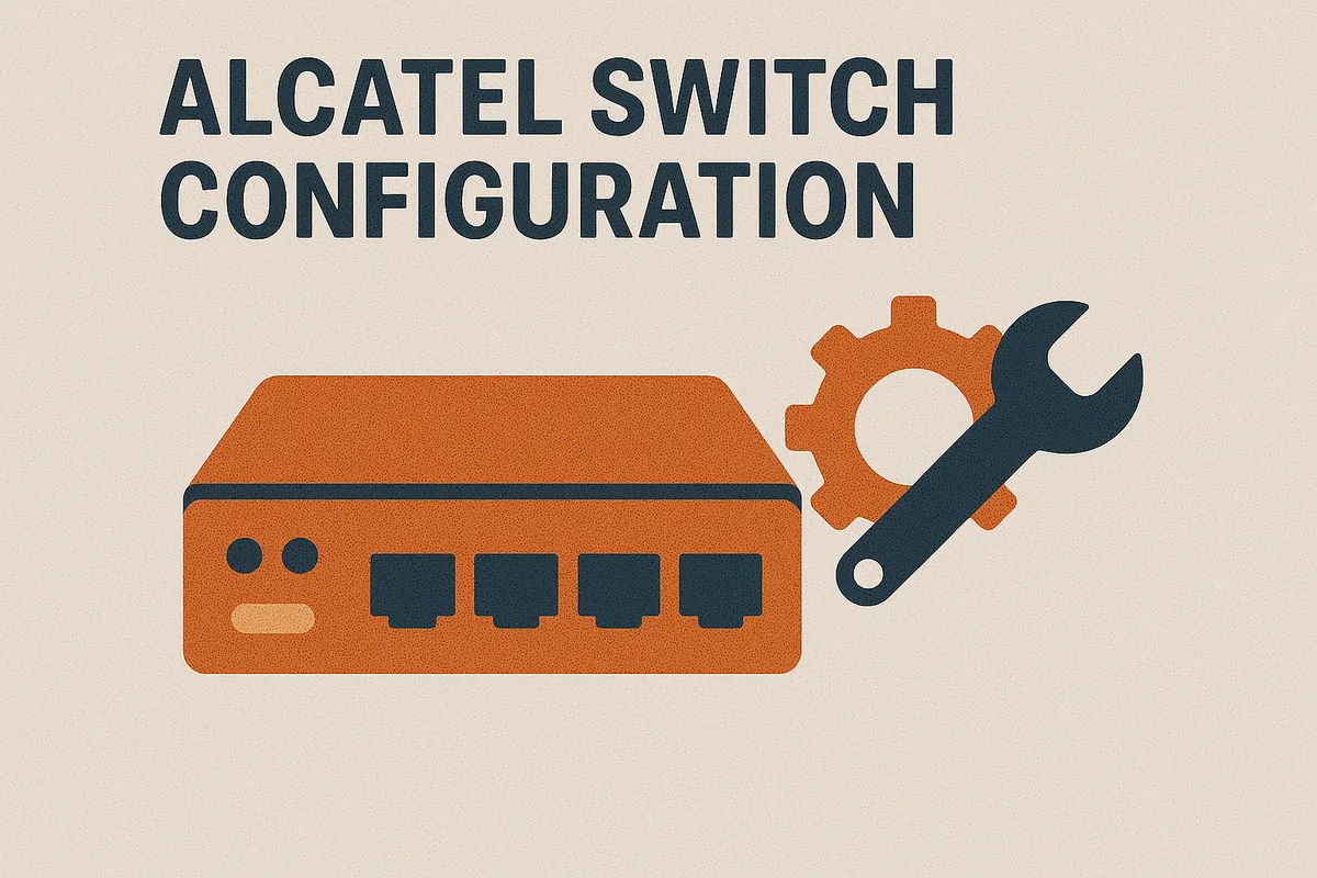 Configuration des switchs Alcatel