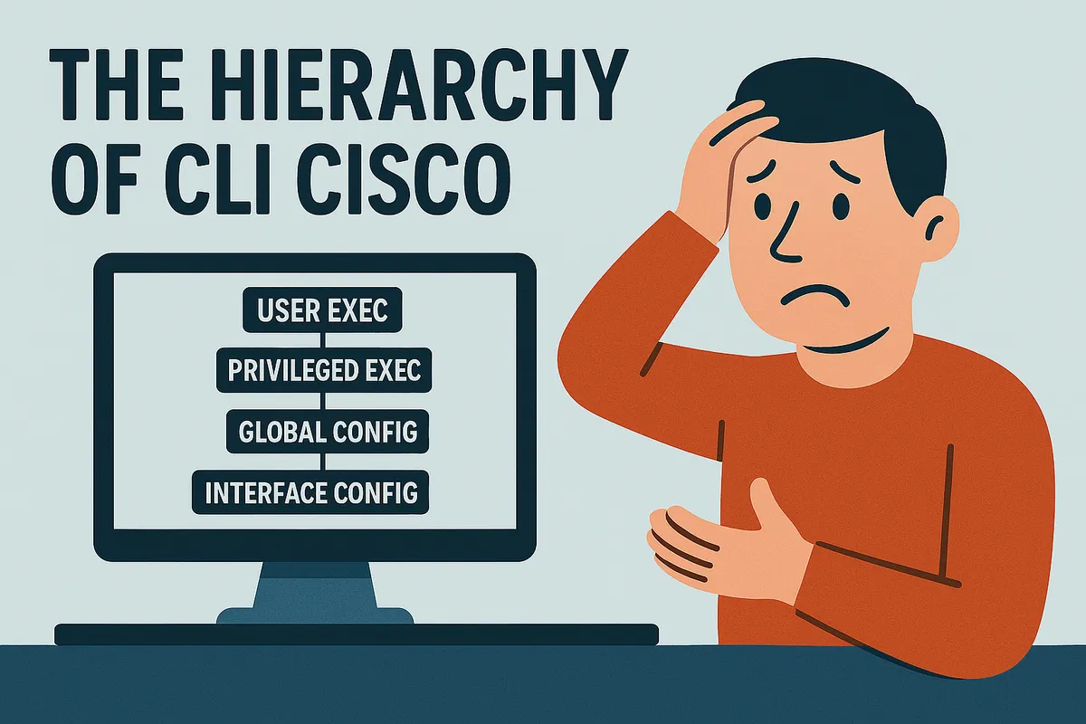 La hiérarchie du CLI Cisco
