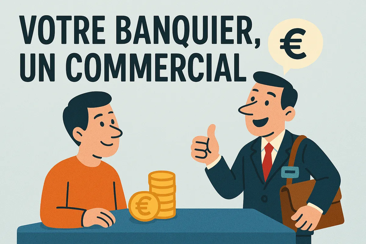 Your banker is a salesperson